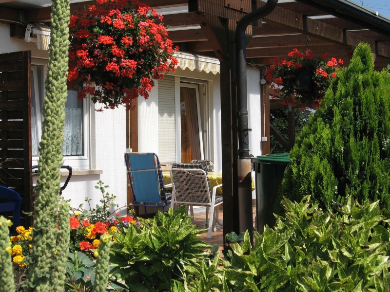 Ferienwohnung mit Terrasse - Das Wohnzimmer